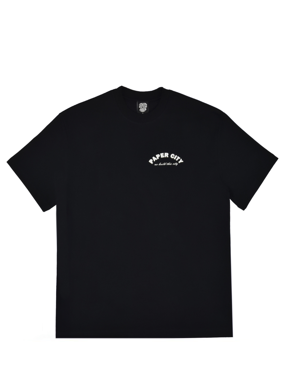 Paper City Black Essential T-shirts