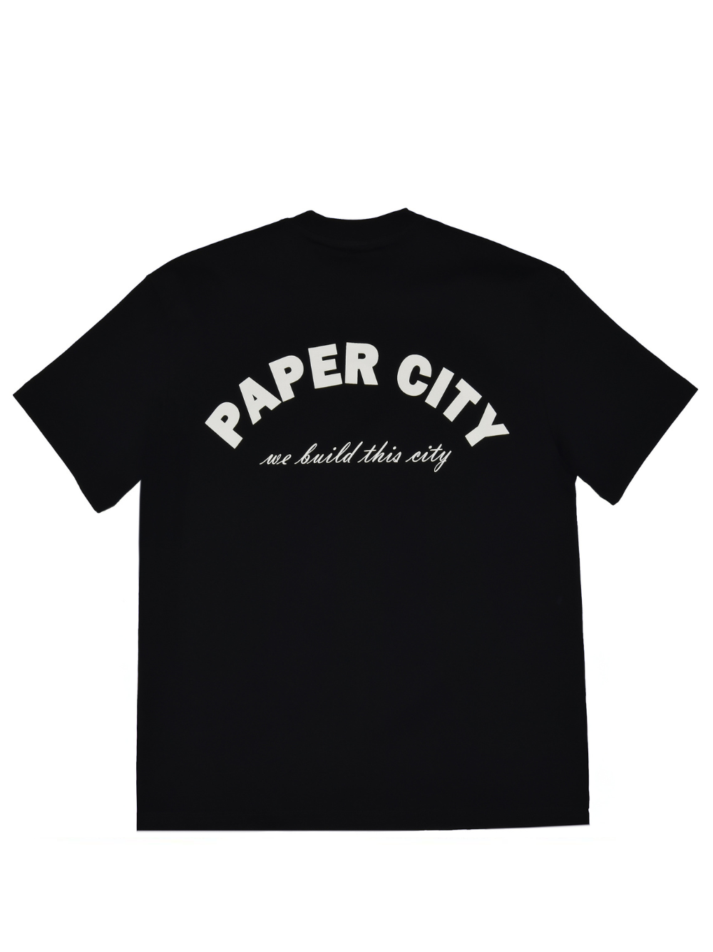 Paper City Black Essential T-shirts