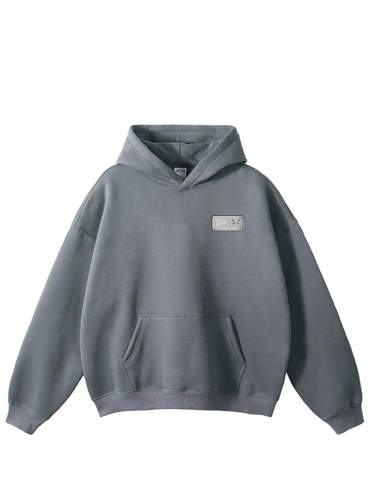 Iconic Black Workshop Grey Hoodie