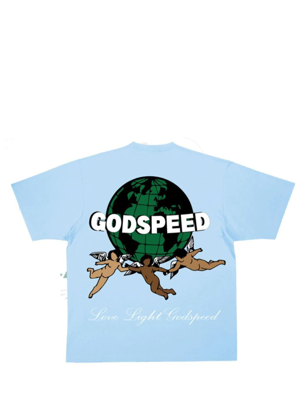 Godspeed The World Blue T-Shirt