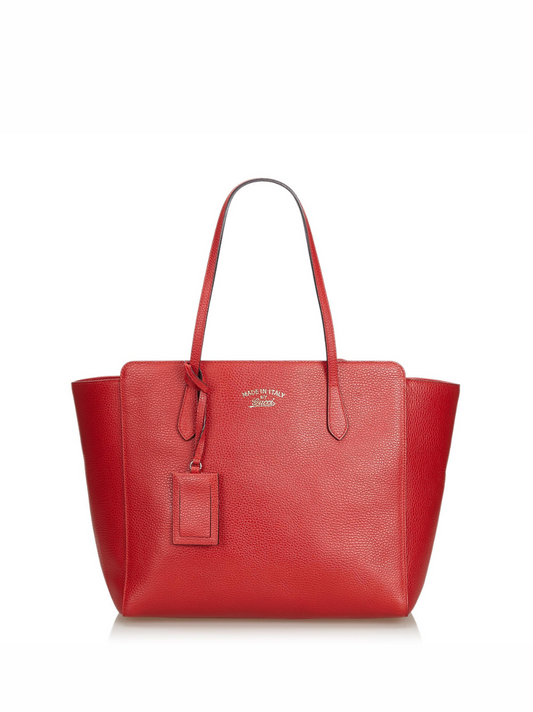 Gucci Red Tote Bag