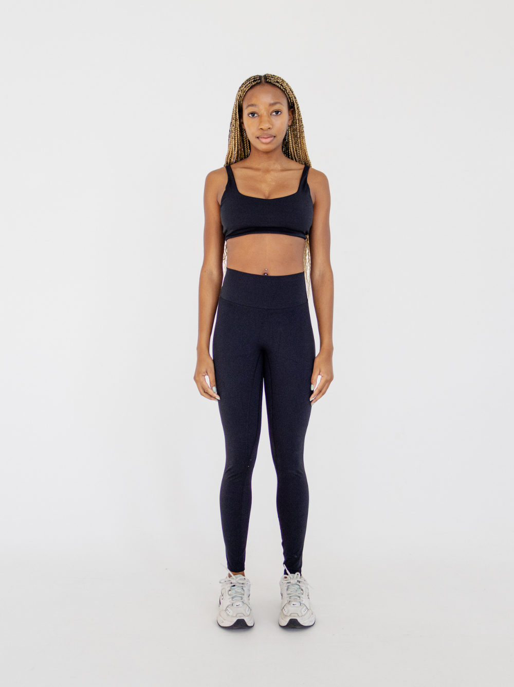 TCC Micro Crunch Black Leggings