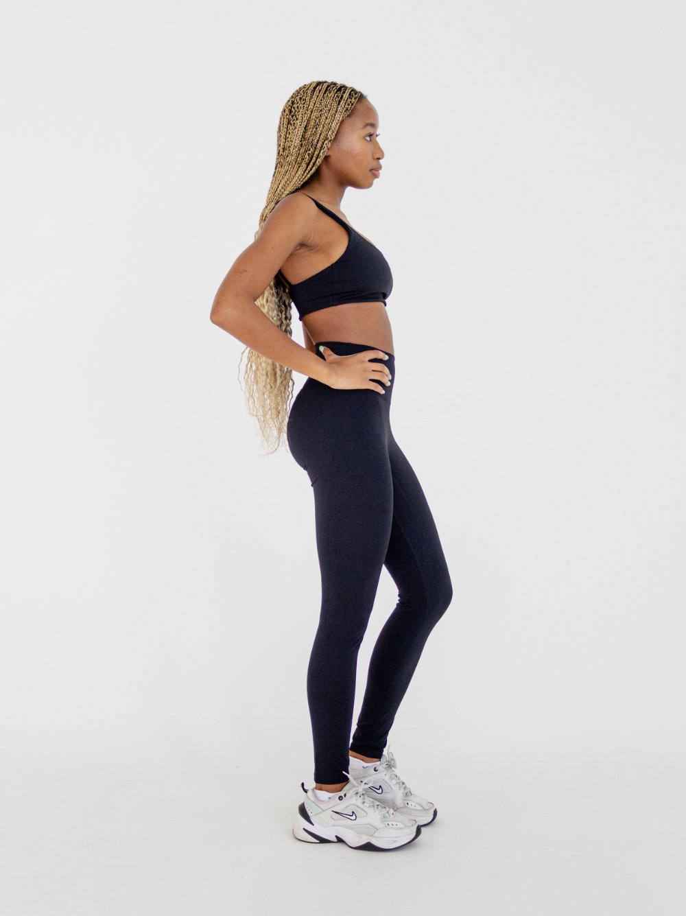 TCC Micro Crunch Black Leggings