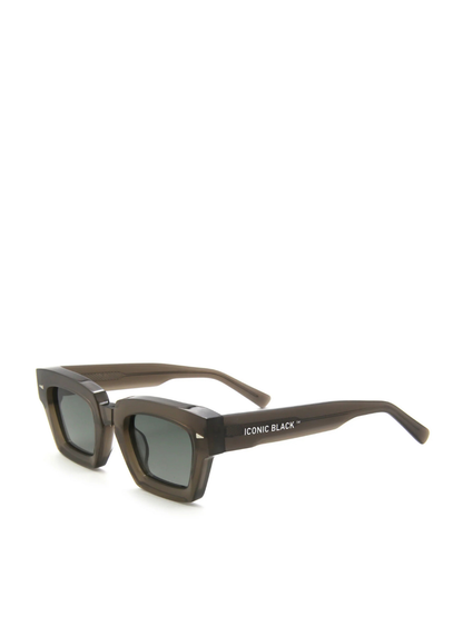 Iconic Black Brown Hint Sunglasses