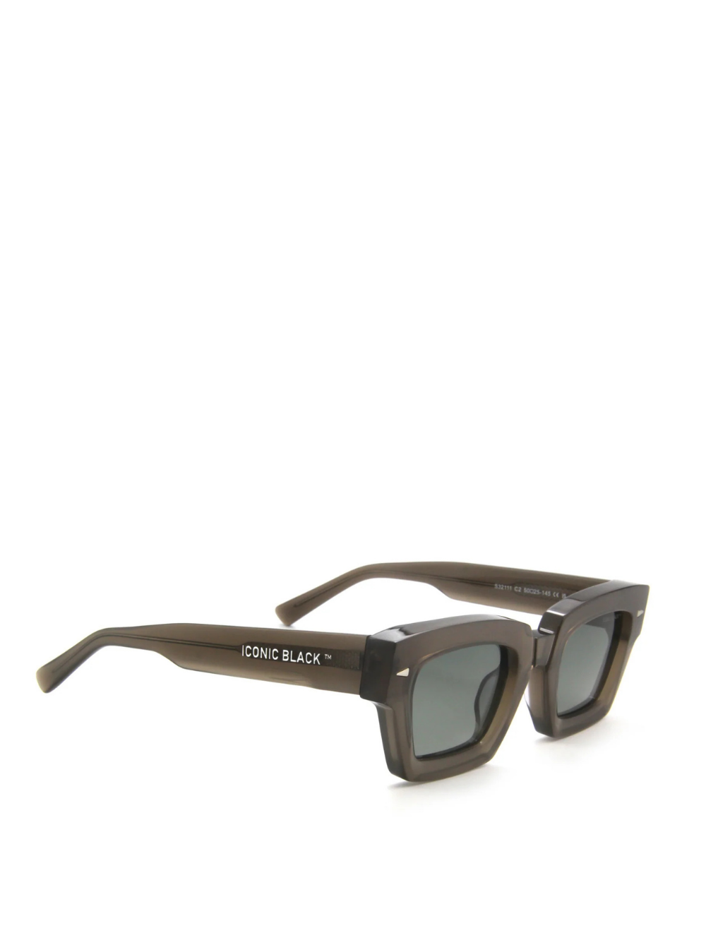 Iconic Black Brown Hint Sunglasses