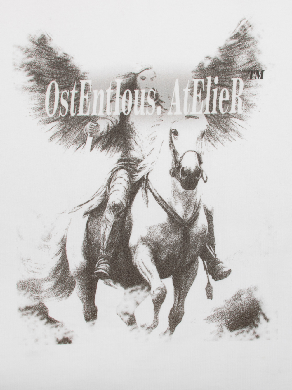 Ostentious Horse White T-shirt