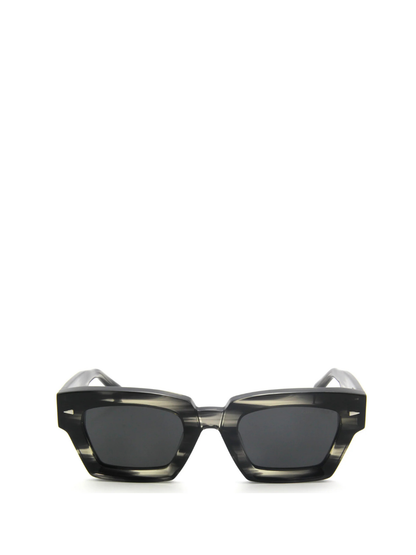 Iconic Black Floral Grey Sunglasses