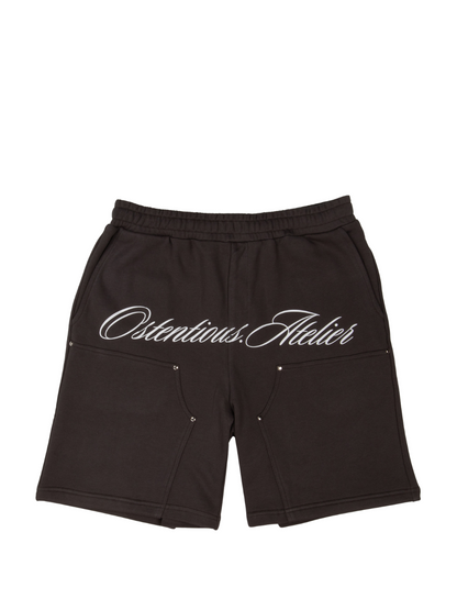 Ostentious Grey Cowboy Shorts