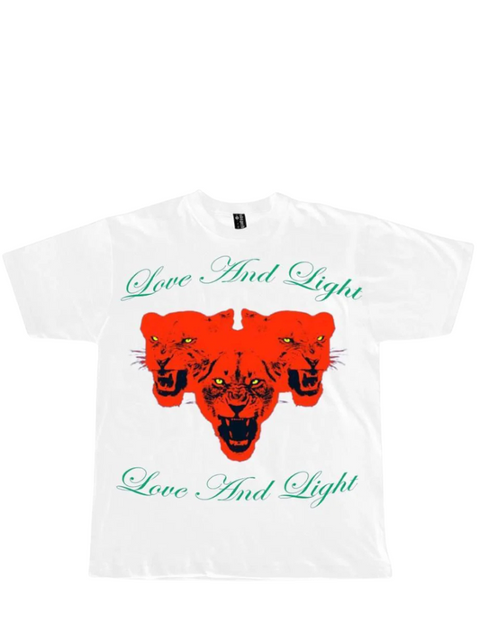 Godspeed Lion White T-shirt