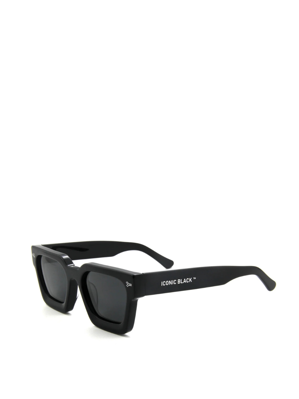 Iconic Black Black Tint Sunglasses