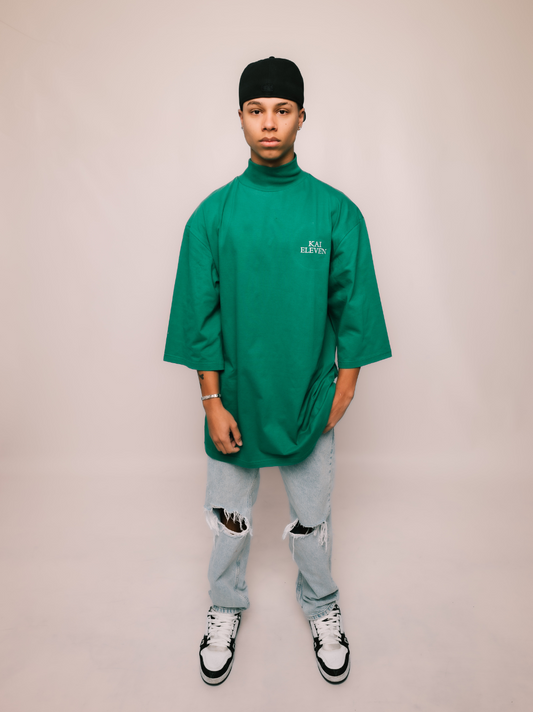 Kai Eleven Emerald Embroidered T-Shirt