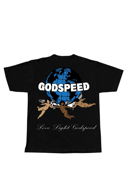 Godspeed Angels Black T-Shirt