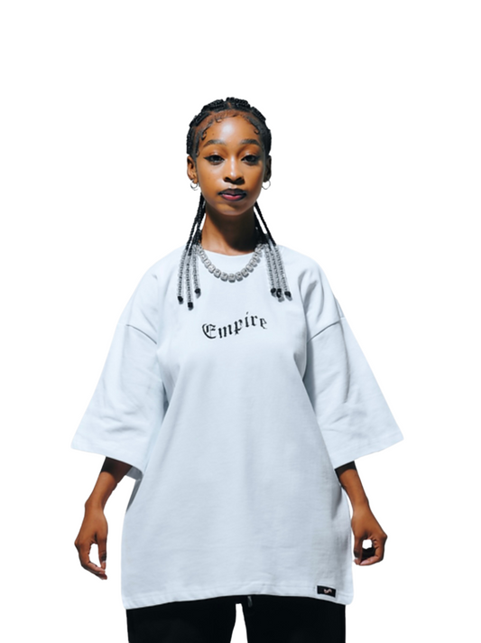 Empire White Oversized T-Shirt