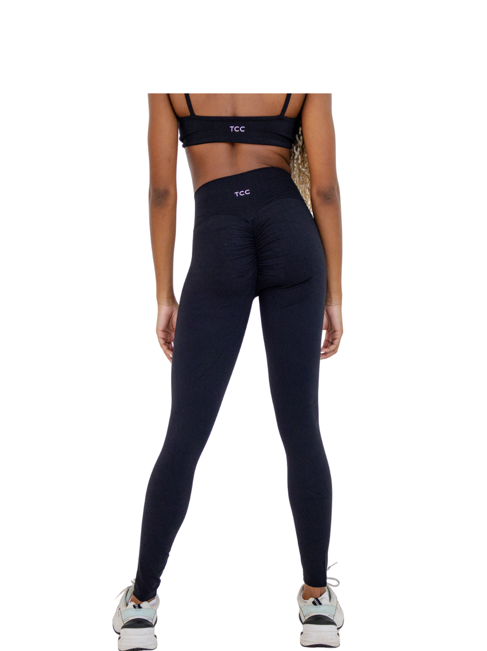 TCC Micro Crunch Black Leggings