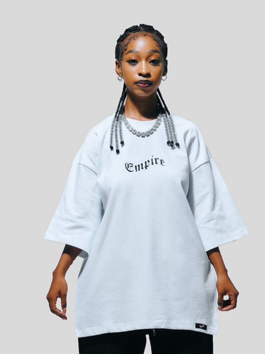 Empire White Oversized T-Shirt