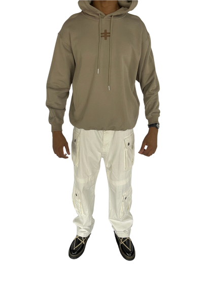 Rare Blaq Essential Beige Hoodie