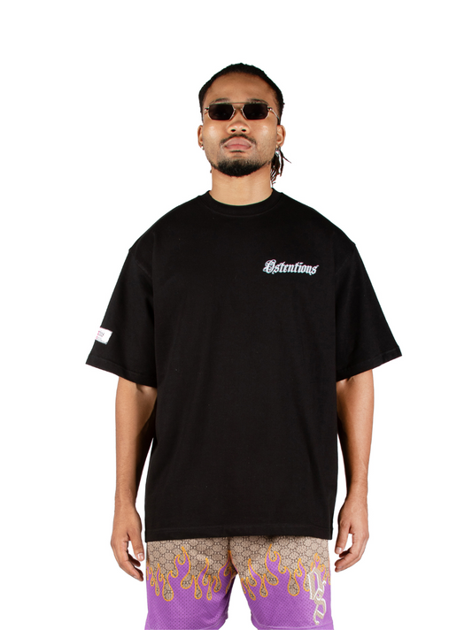 Ostentious Blacked Out Oversized T-Shirt