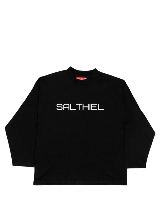 Salthiel Long Sleeve Black Shirt