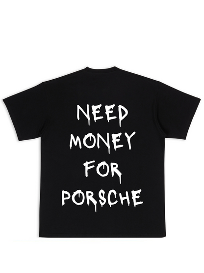 Crystal Need Money For Porshe Black T-Shirt