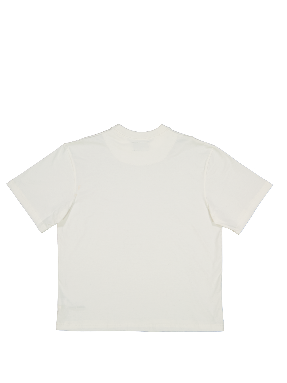 Patrick James Box Cut Oversized White T-Shirt