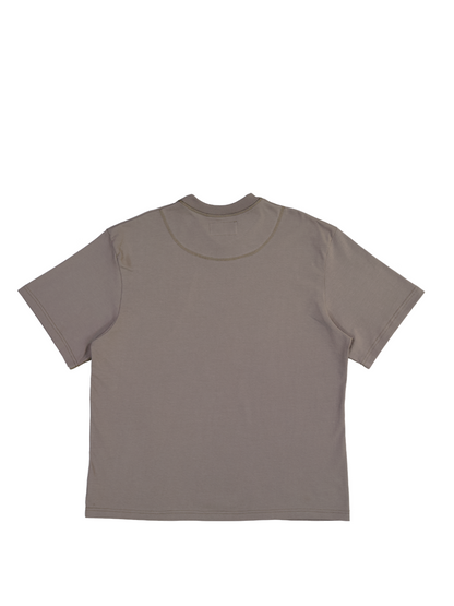 Patrick James Initial Graphite Oversized T-Shirt