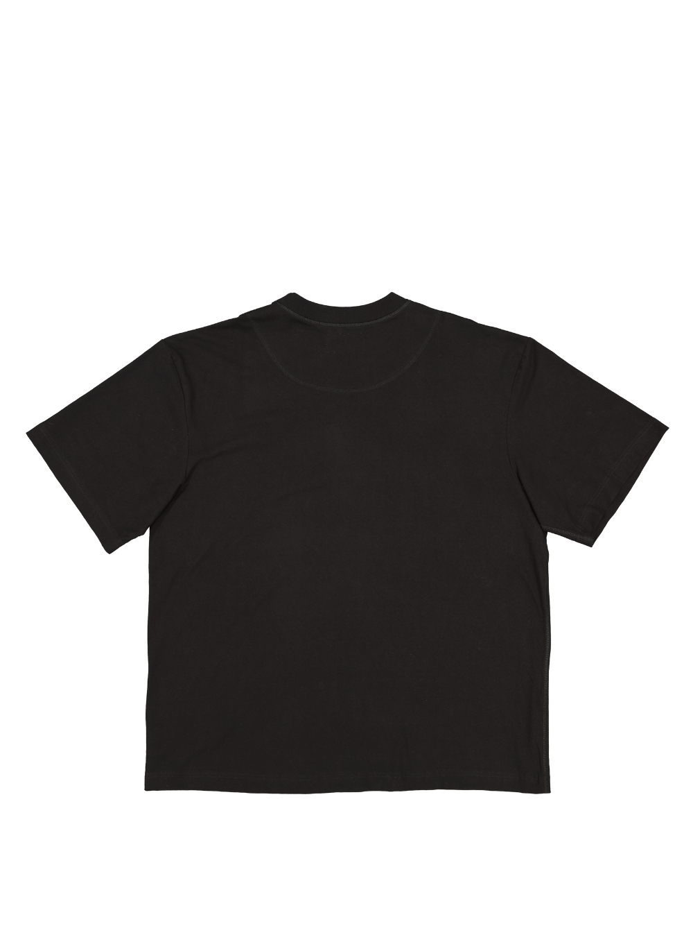 Patrick James Box Cut Oversized Black T-Shirt