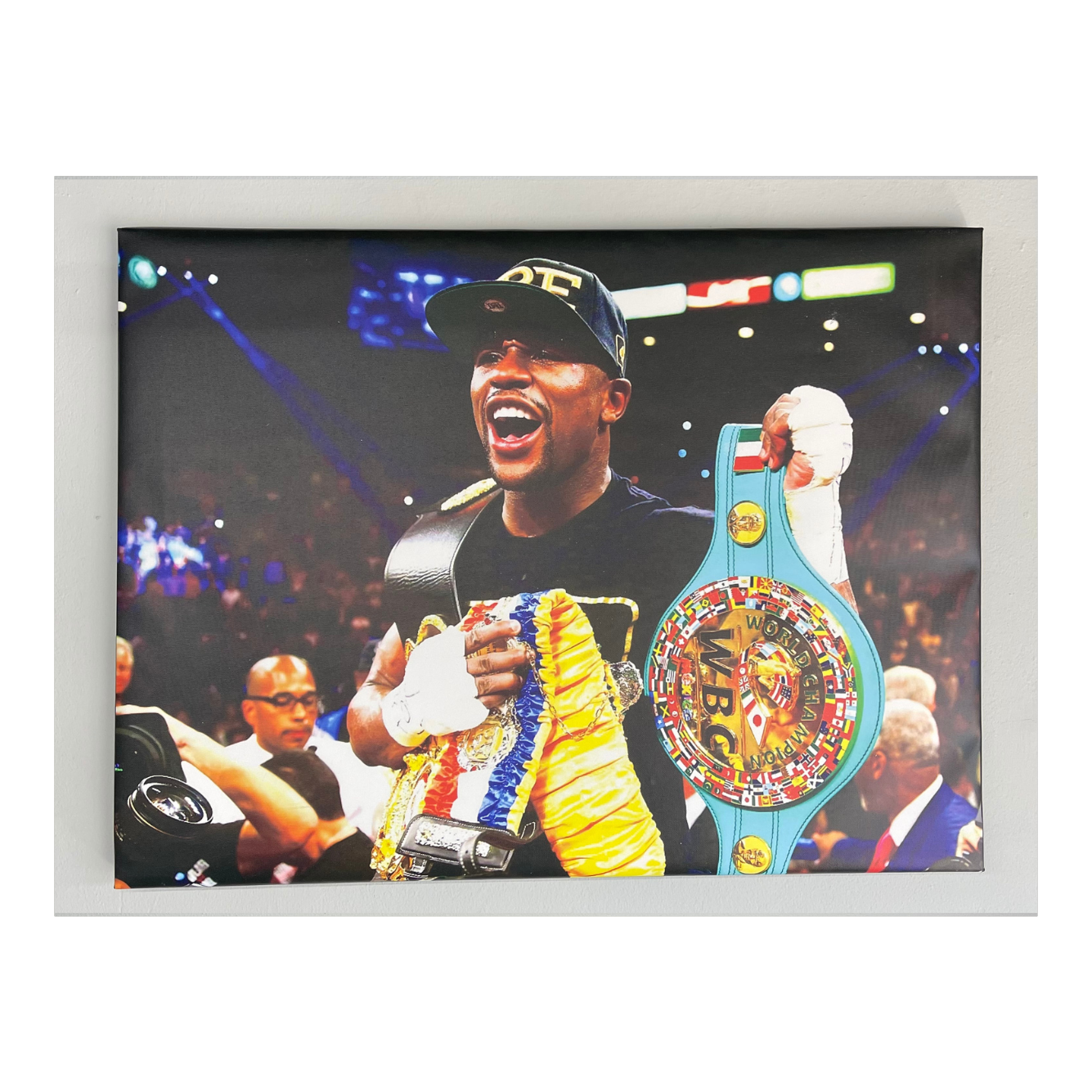 Mayweather Championship Large Wall Art