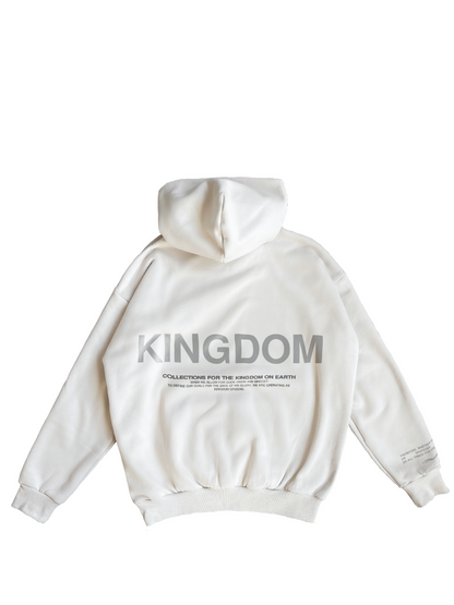 Kingdom Ecclesia Oversized Ivory Hoodie