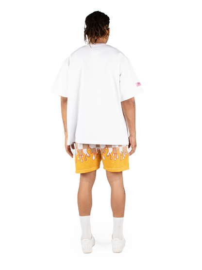 Ostentious All White Oversized T-Shirt