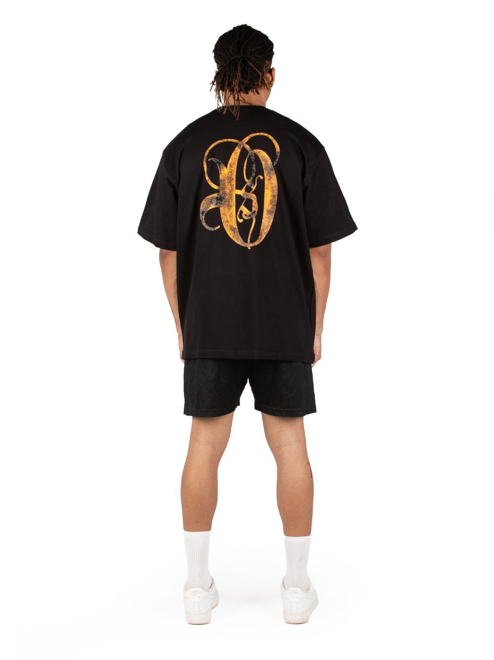 Ostentious OPG Fire Black Oversized T-Shirt