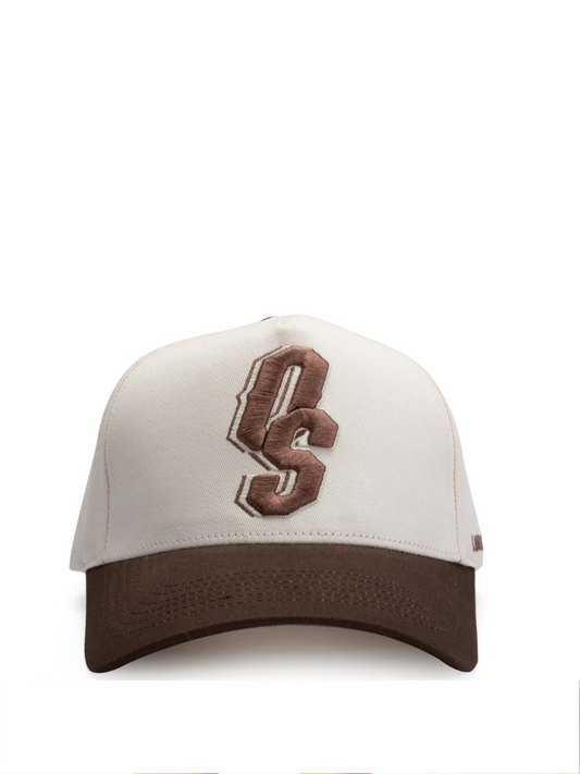 Ostentious Beige & Brown Cap