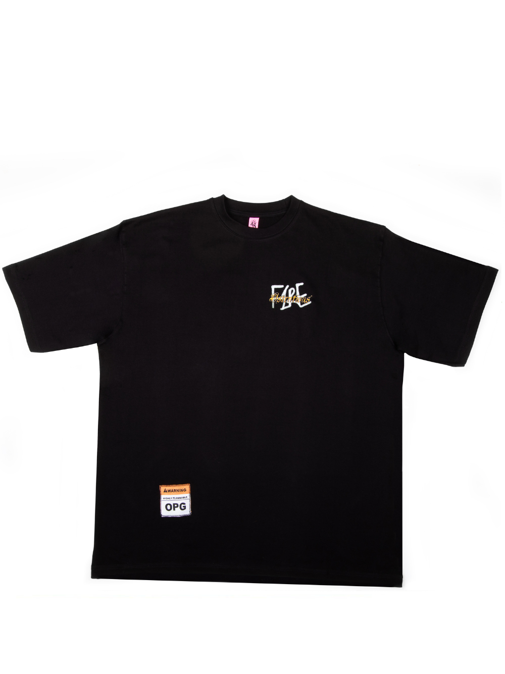 Ostentious OPG Fire Black Oversized T-Shirt