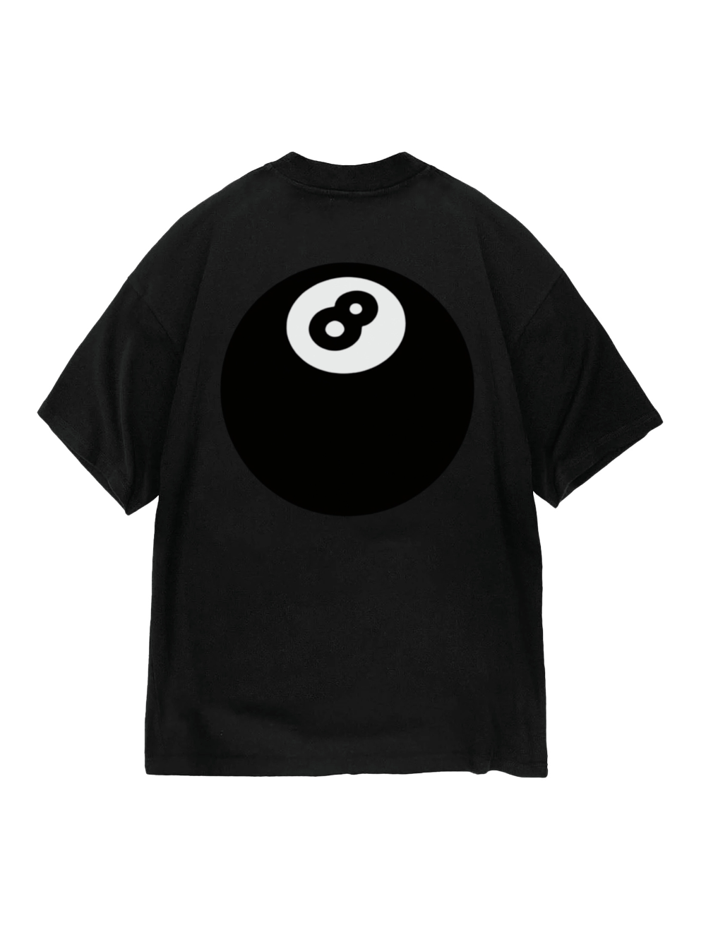 Solid Black Pool Club T-Shirt