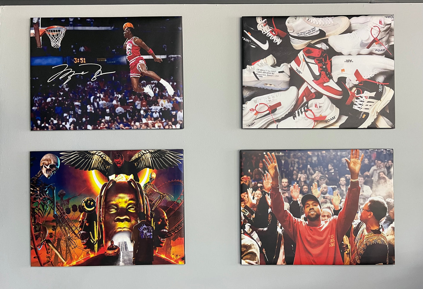 Michael Jordan 23 Large Wall Art