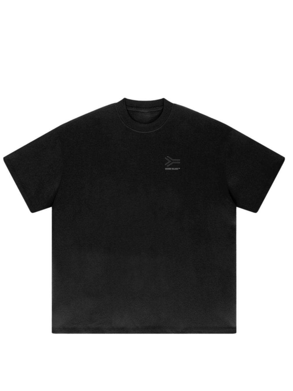 Iconic Black Essentials Logo Oversized T-Shirt