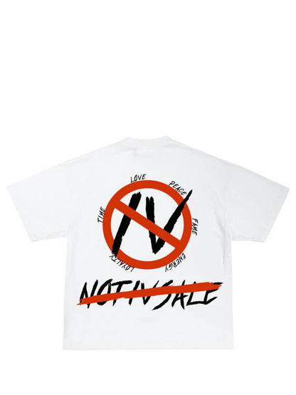 Notivsale Language Oversized T-Shirt