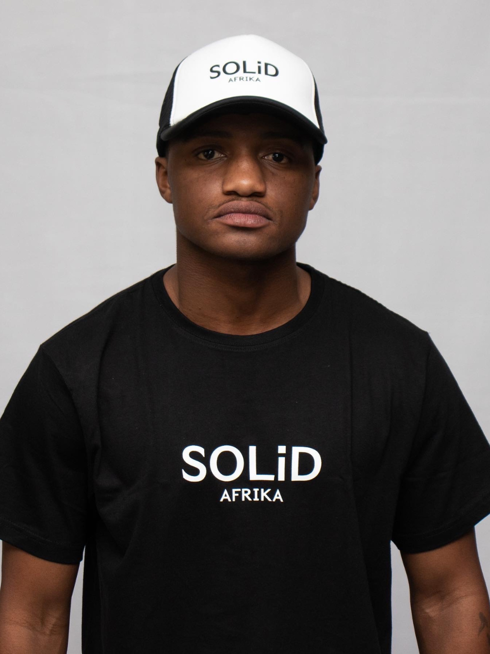 Solid Africa Time Black T-Shirt