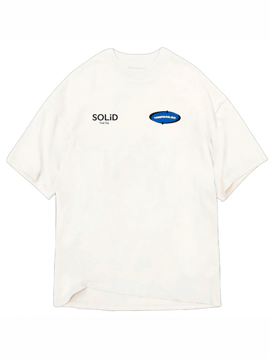 Solid White Pool Club T-Shirt