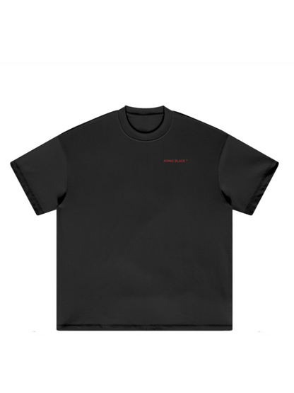 Iconic Black Oversized Ye For President T-Shirt